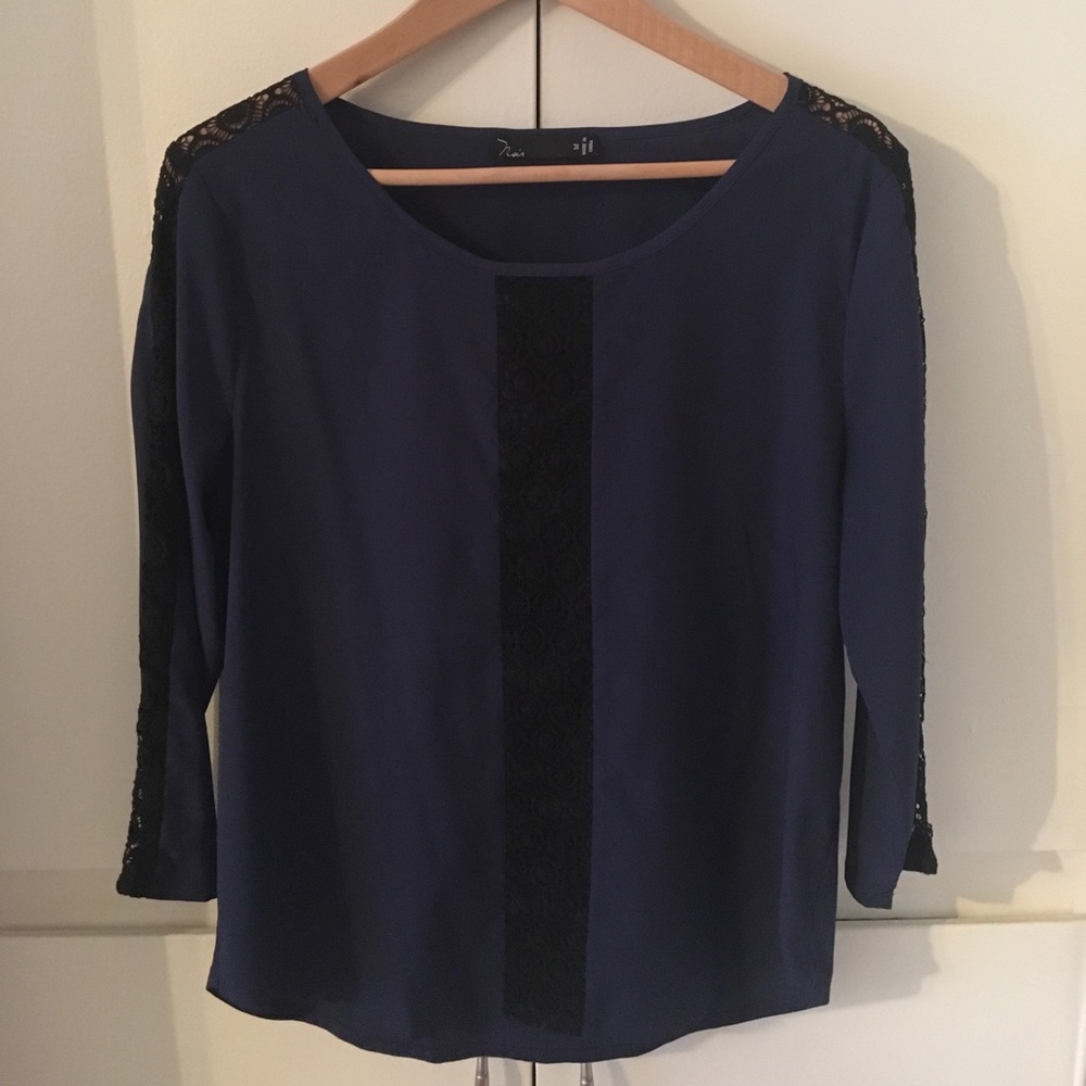 Noir top, size m